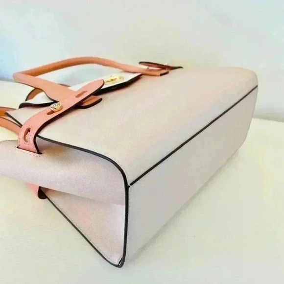 Michael Kors Purse Carmen Medium Flap Satchel shoulder bag new - Picture 7 of 10